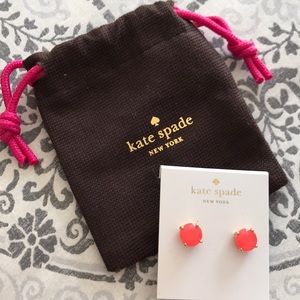 Kate Spade flamingo studs